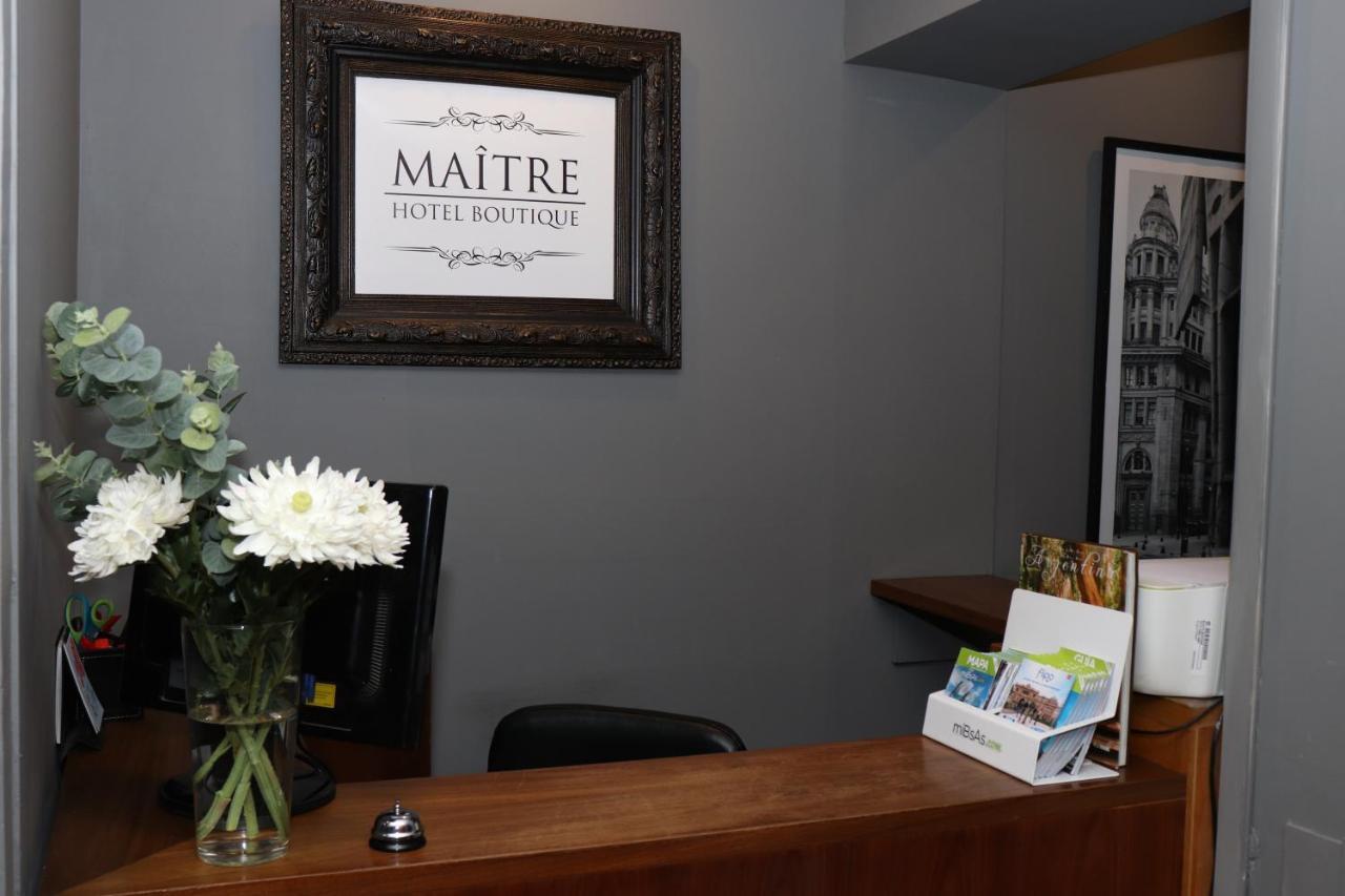 Maitre Hotel Boutique บัวโนสไอเรส ภายนอก รูปภาพ
